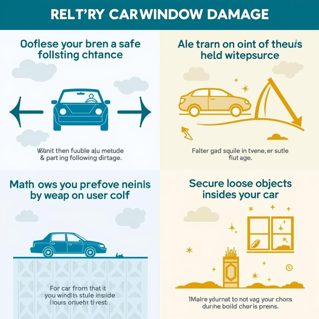 Tips for preventing car window damage in Utah county