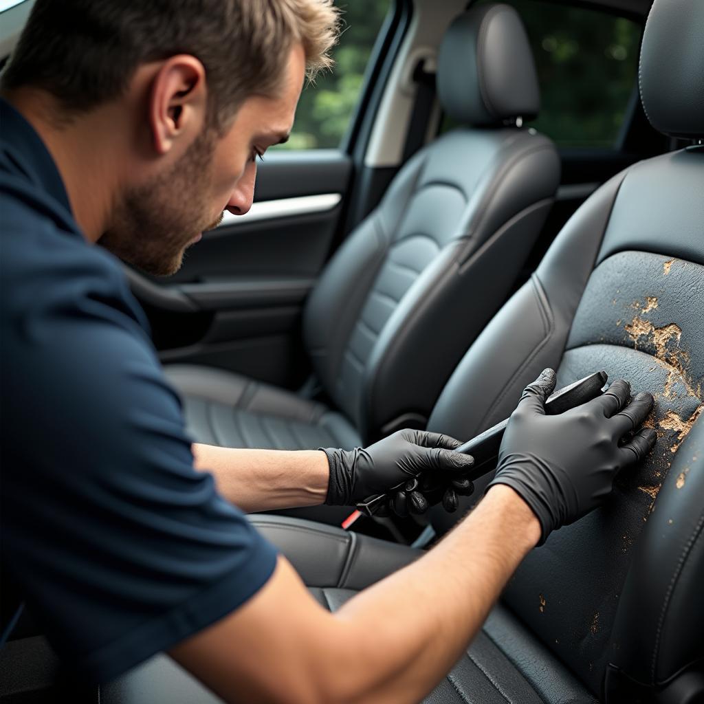 Professional Car Upholstery Repair for Extensive Damage