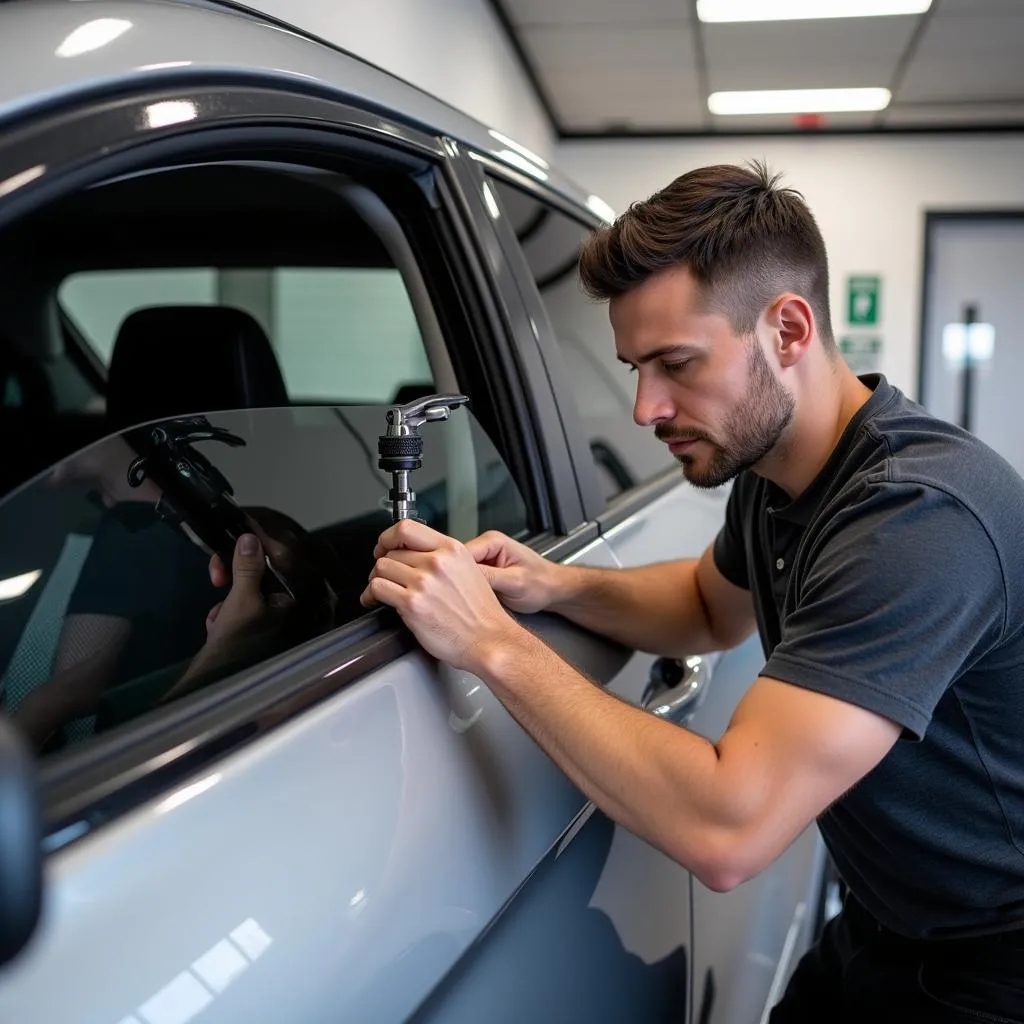 Professional Car Window Film Installation