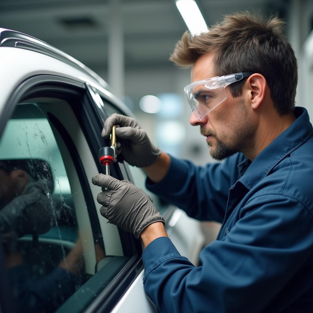 technician-repairing-car-window