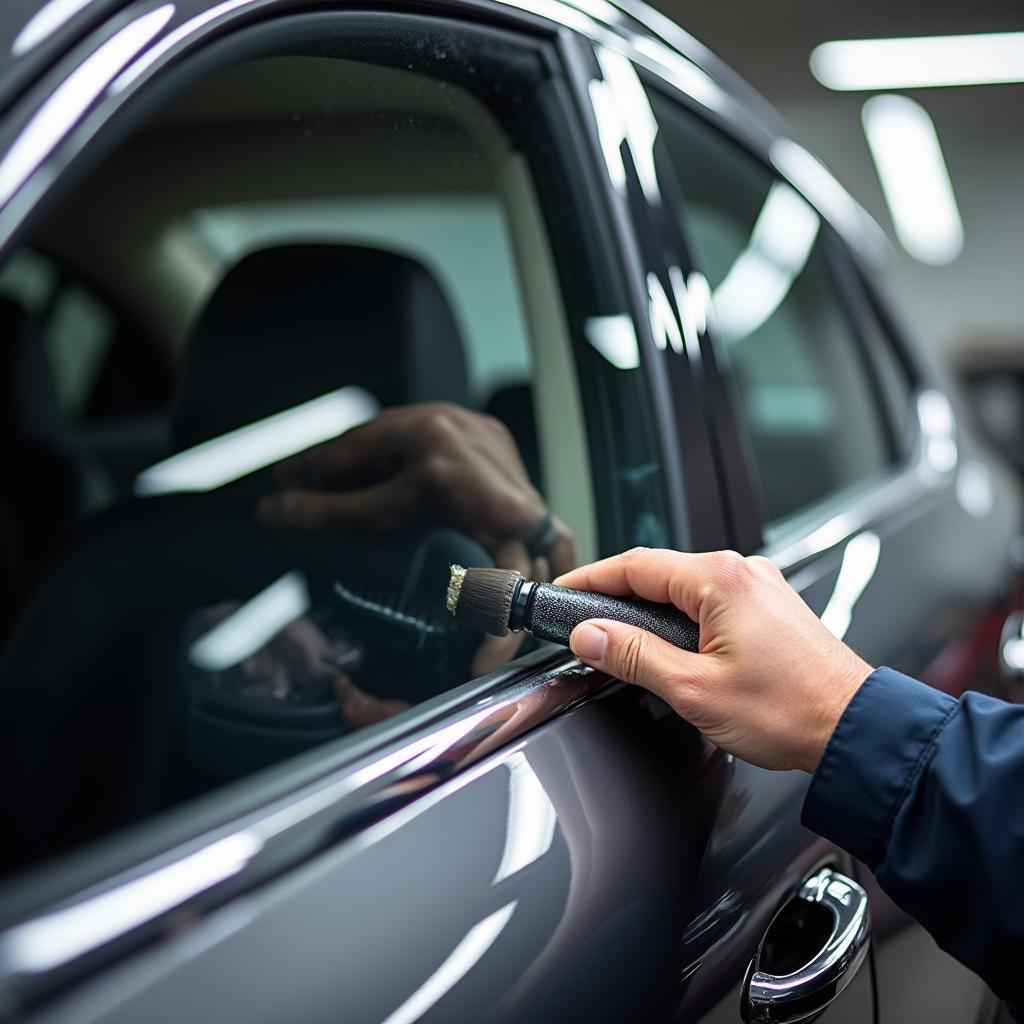 Professional Chrome Trim Repair