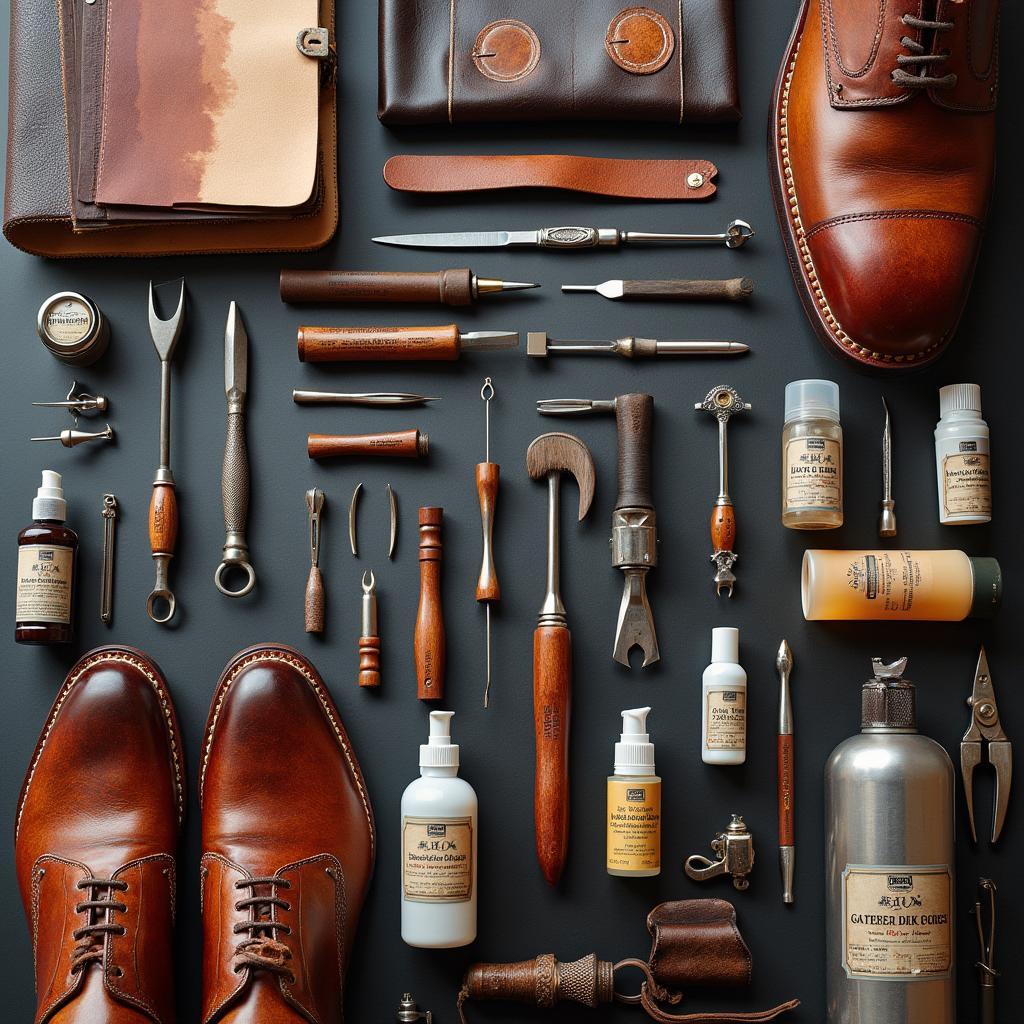 Professional Leather Repair Tools