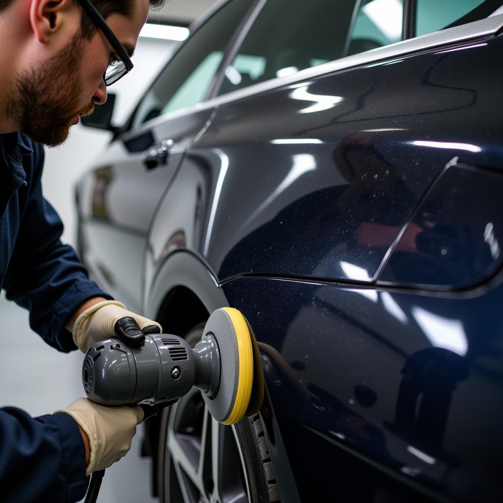 Professional Mercedes Scratch Repair