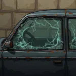 Project Zomboid Broken Car Window