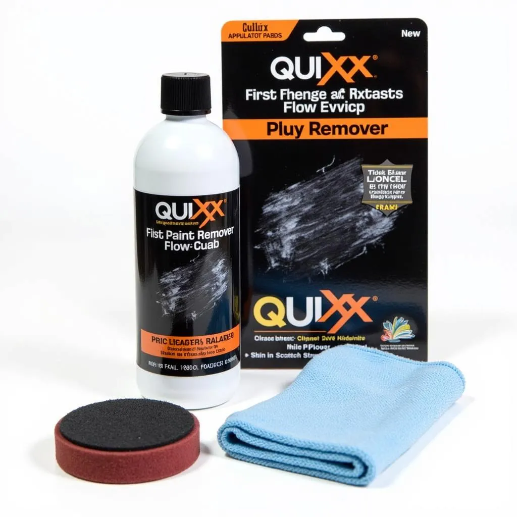 Quixx Car Paint Scratch Remover Kit