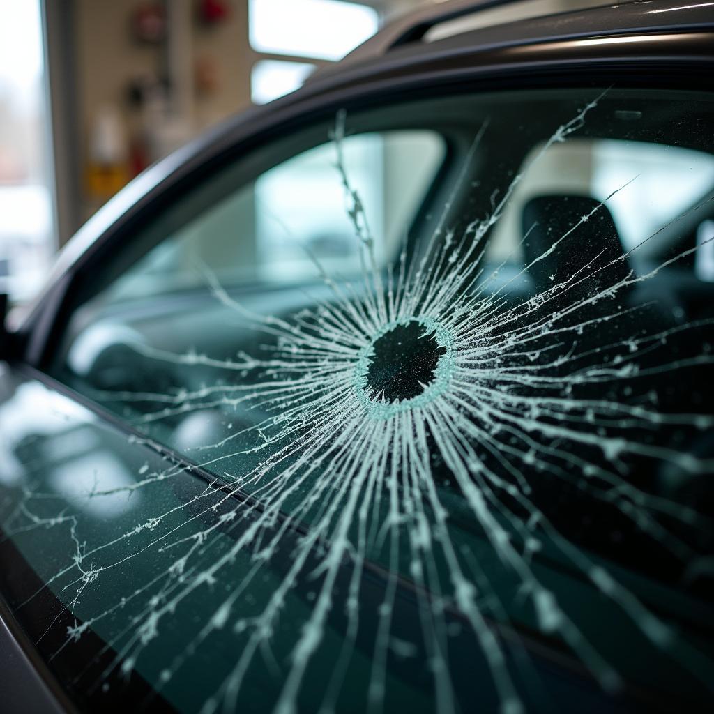 Car window damage in Rapid City, SD