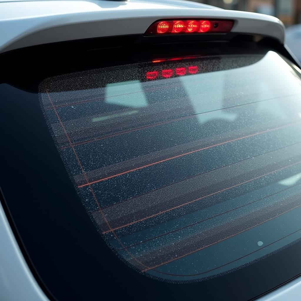 Car Rear Window Demister Grid