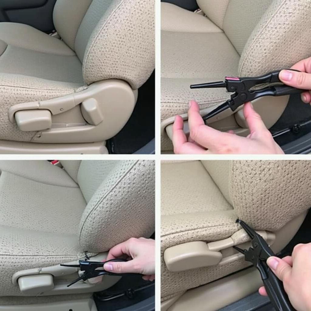  Reattaching Car Seat Upholstery 