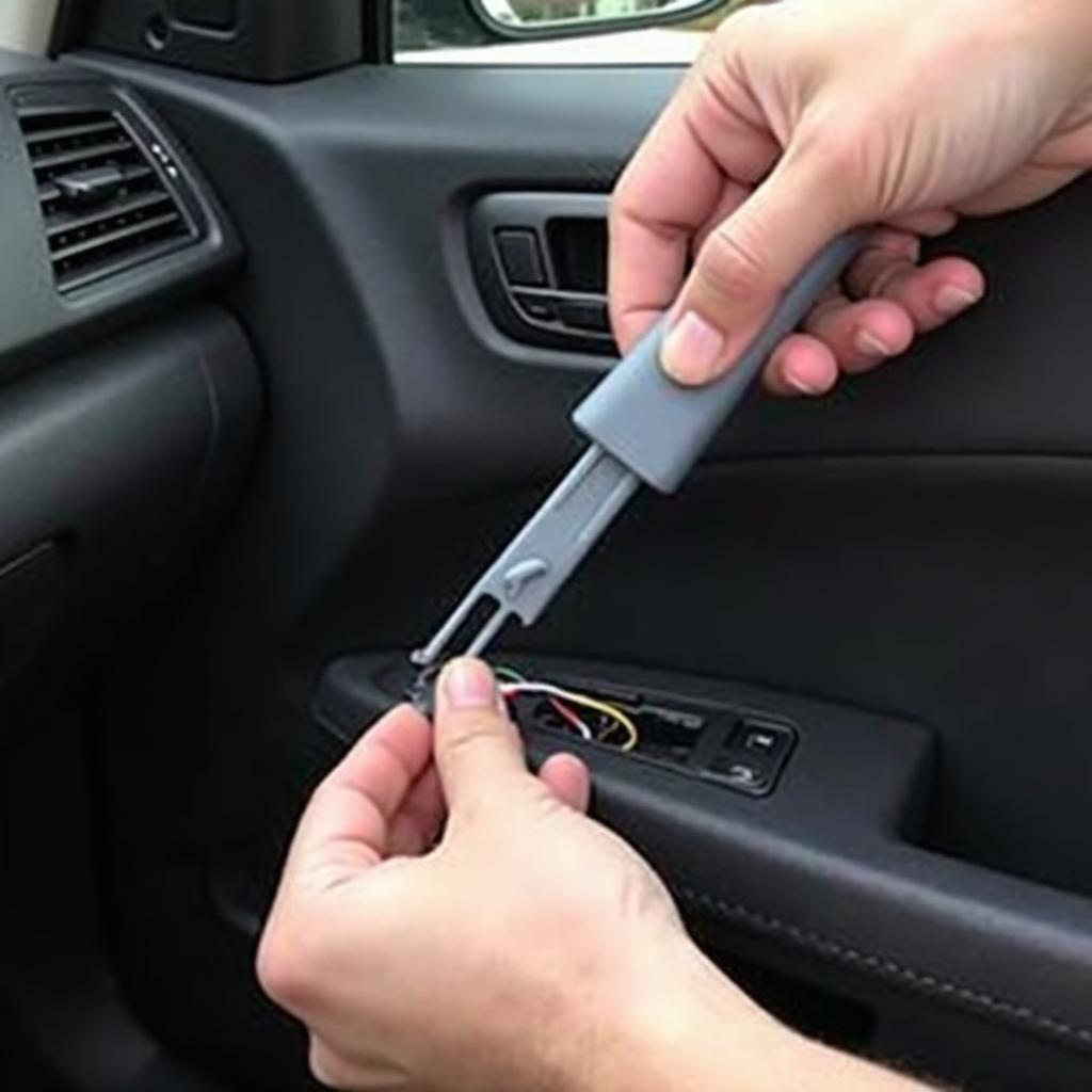 Removing Car Door Panel