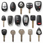 Different Renault Car Key Types