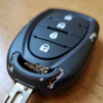 damaged renault scenic key fob