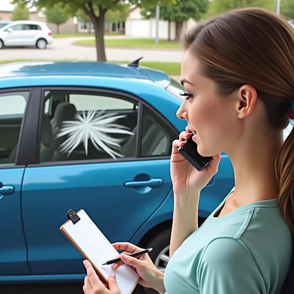 Reporting Rental Car Damage