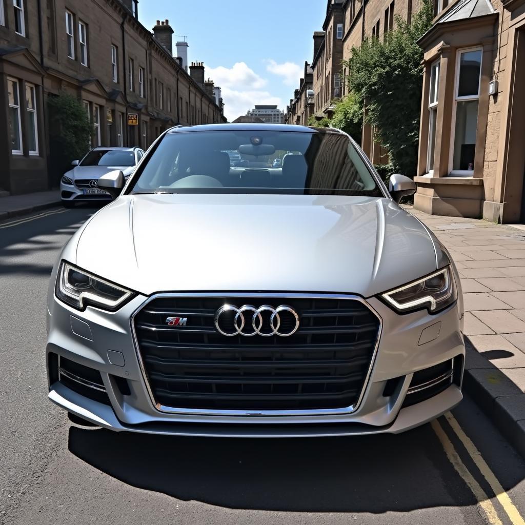 Repaired Audi in Edinburgh