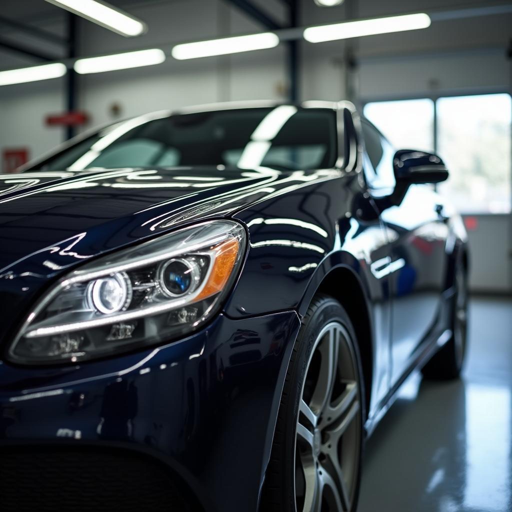 Repaired Car in Leicester Body Shop