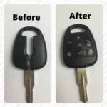 Successfully repaired broken car key with Sugru