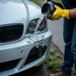 Repairing Minor Bumper Dent with Boiling Water