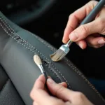 Repairing a Ripped Leather Car Seat