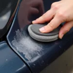 Repairing Scratched Plastic Car Bumper