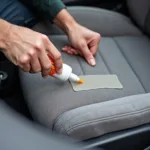 Repairing Torn Car Seat Foam