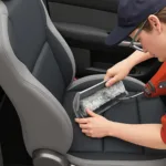 Repairing a Torn Car Seat Padding in Car Mechanic Simulator 2018