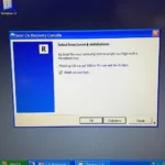 Accessing the Windows XP Recovery Console