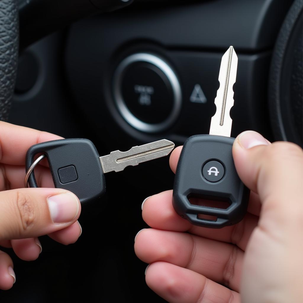 Replacing a Broken Car Key