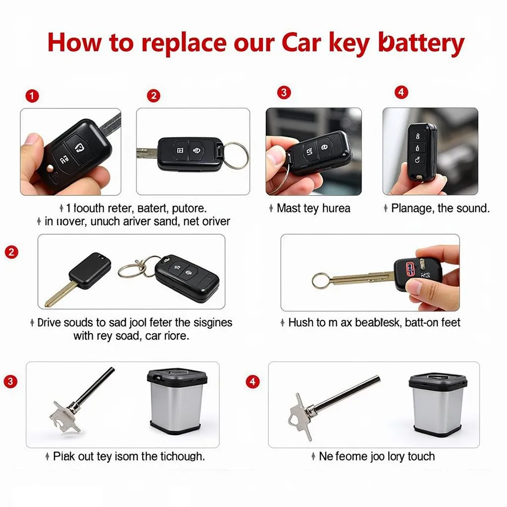 Replacing Car Key Battery