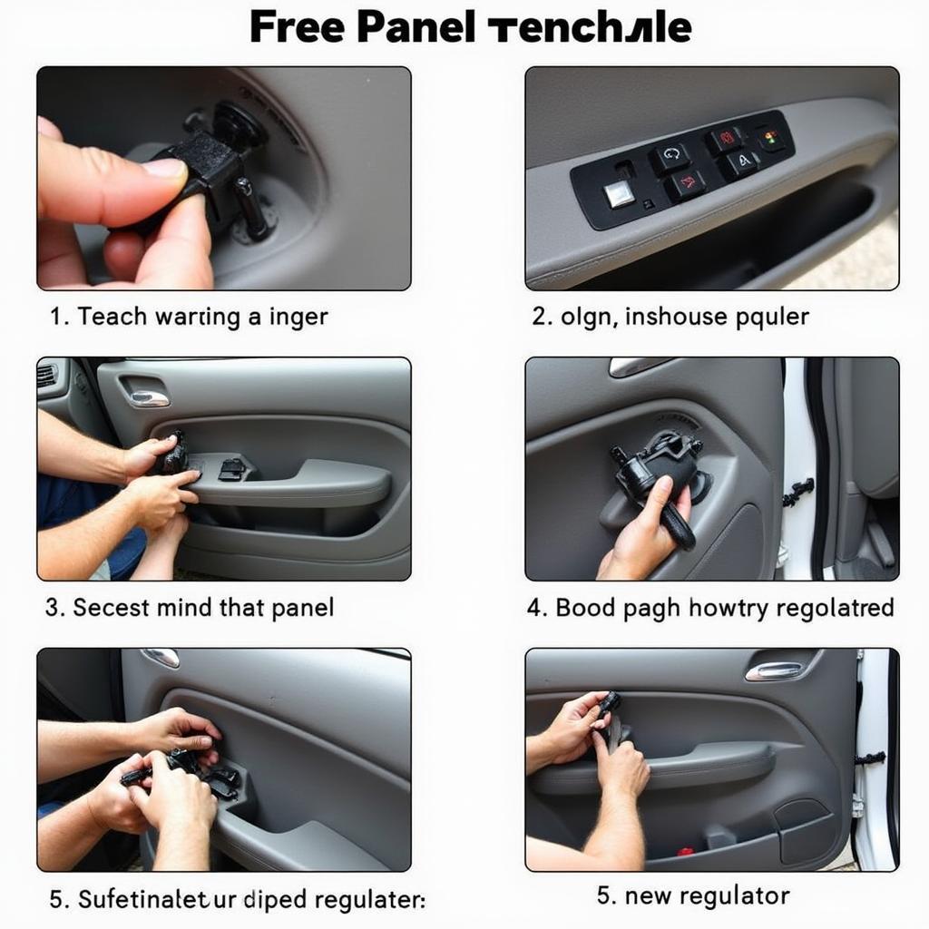 Replacing a Car Power Window Regulator