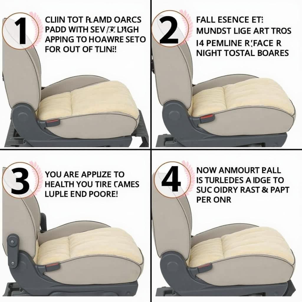 Replacing Car Seat Foam Padding