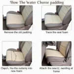 Replacing Car Seat Padding