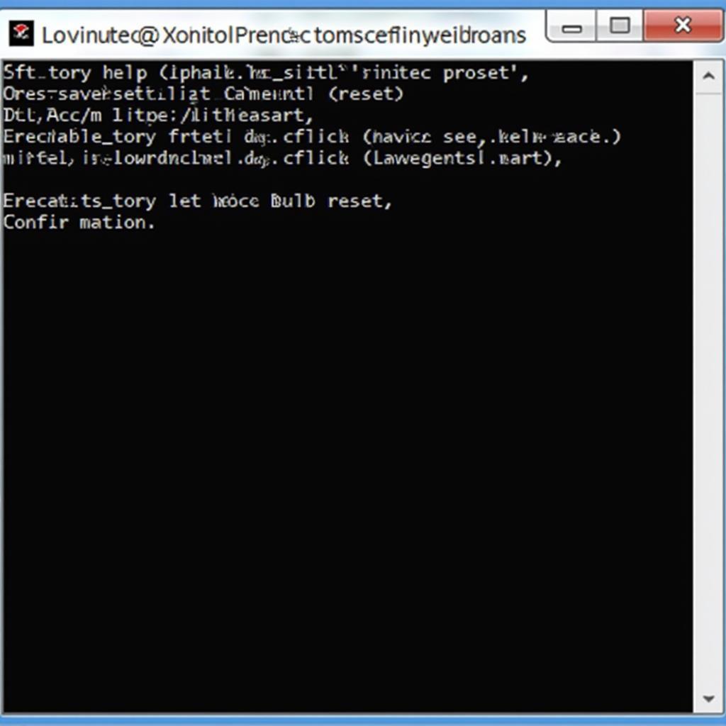 Resetting Winsock via Command Prompt