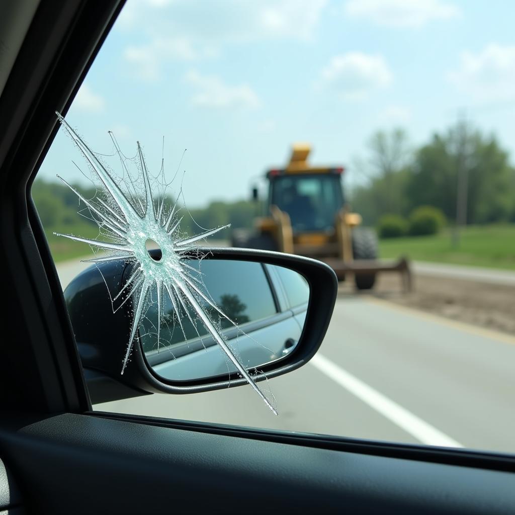 Road Debris Causing Car Window Damage