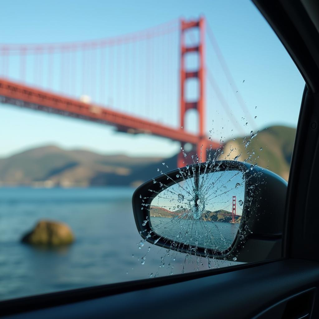 Car Window Damage in San Francisco