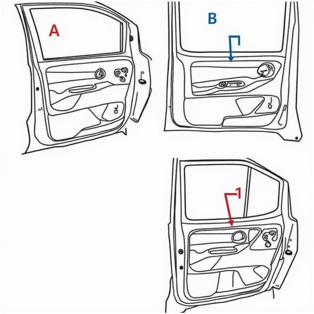 Steps to Remove a Saturn Vue Door Panel