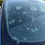 Scratched Car Window Glass