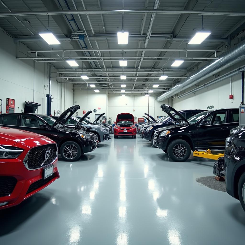 Seattle Car Repair Shop Interior