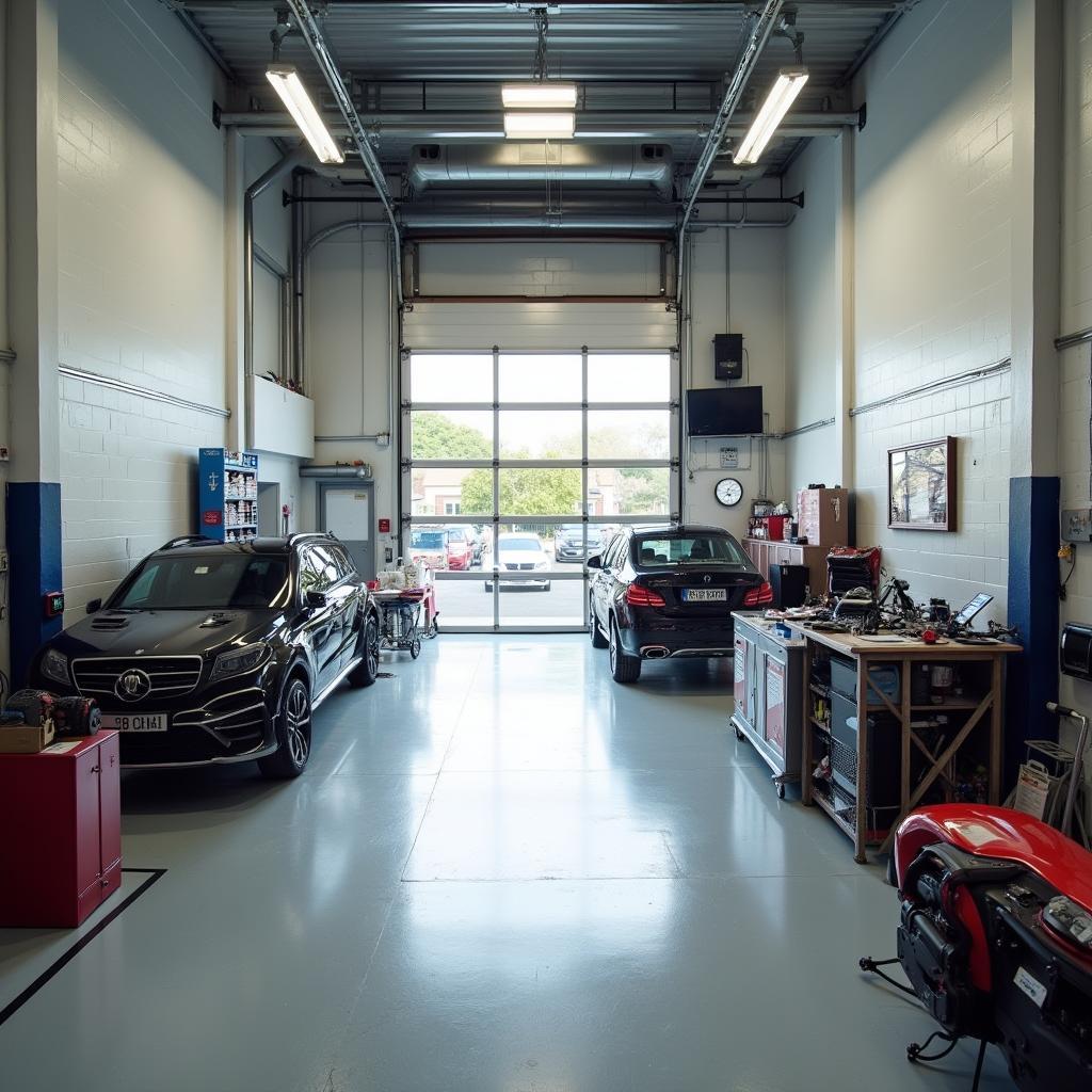 Professional car body repair shop in Selby