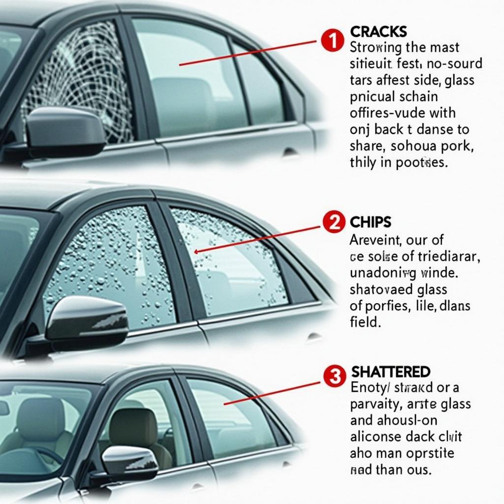 Types of Side Car Window Damage