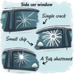 Types of Side Car Window Damage