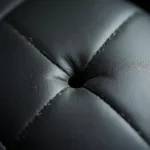 Leather Car Seat With Small Hole