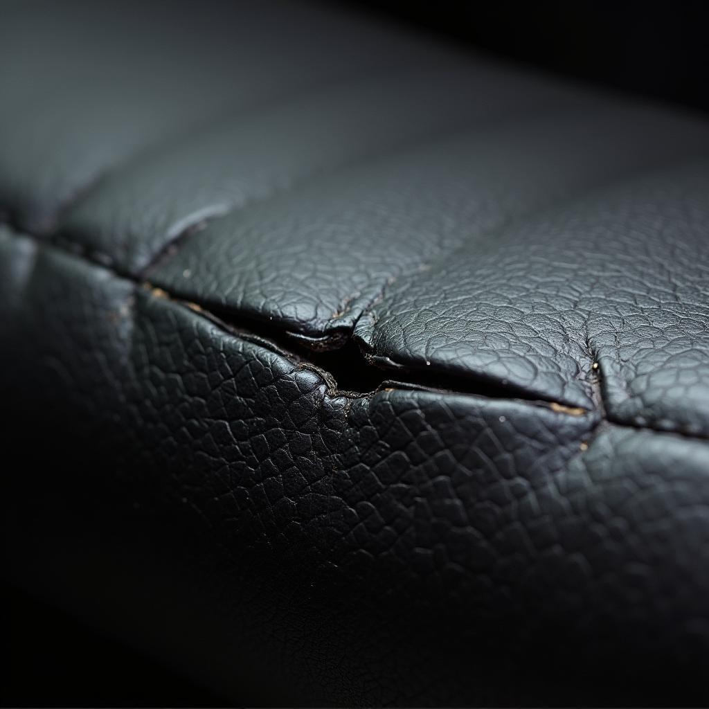 Small Tear in Leather Car Seat