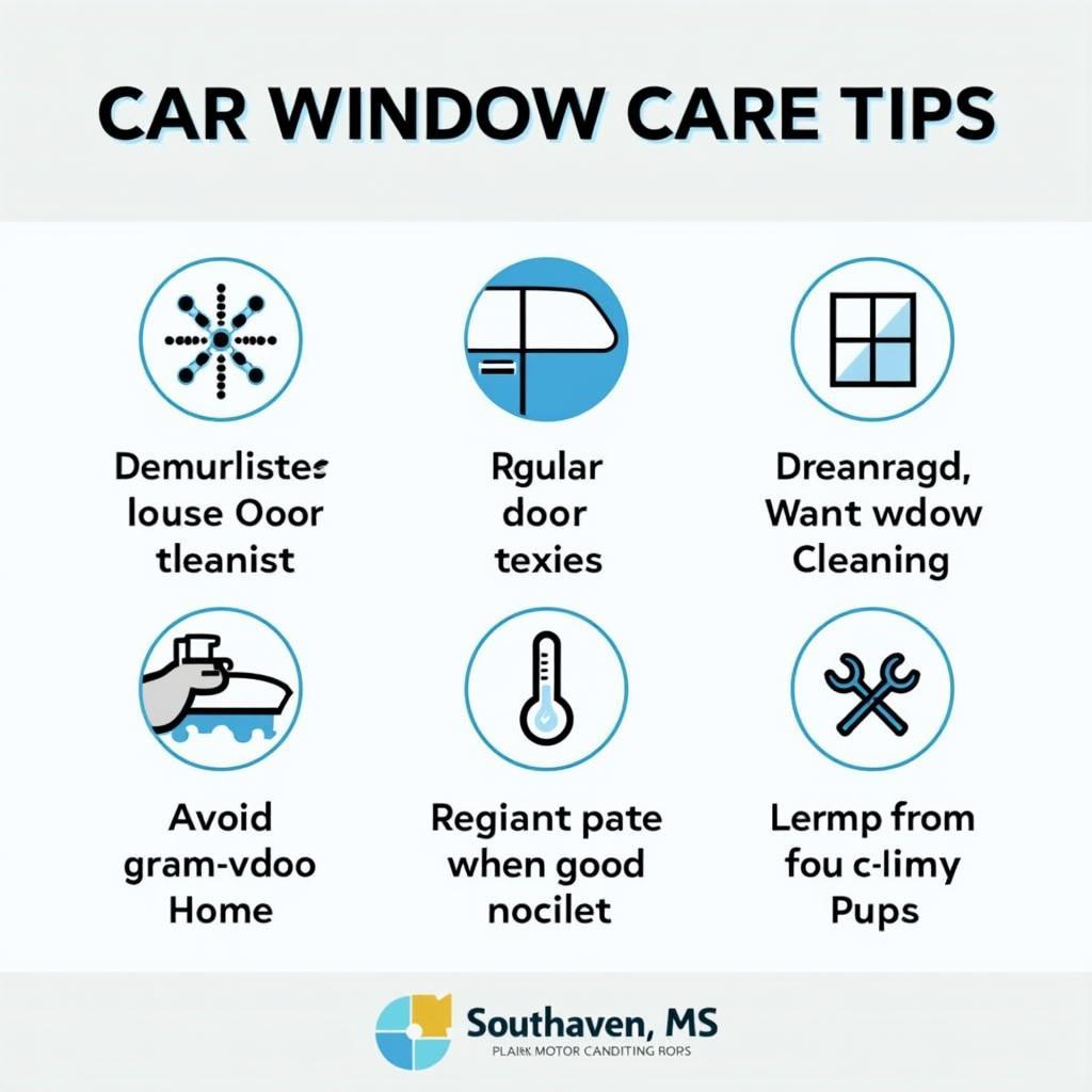 Southaven MS Car window repair tips