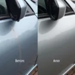 Before & After Spot Paint Repair