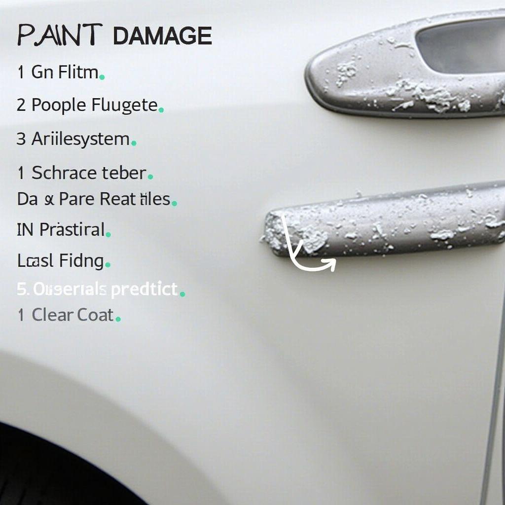 Types of Car Paint Damage