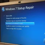 Car Windows 7 Startup Repair