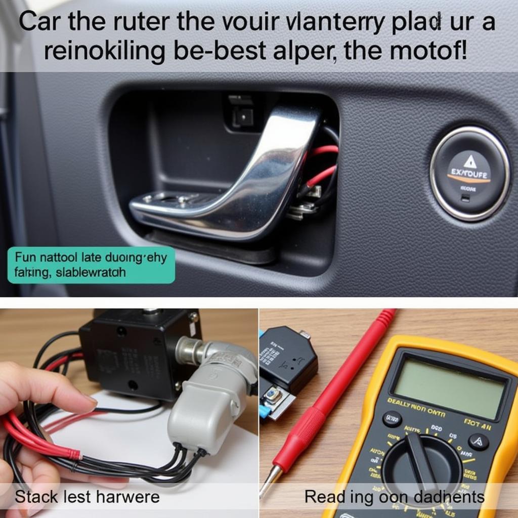 Diagnosing a Stuck Car Window