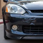 Car Bumper Damage in Tempe