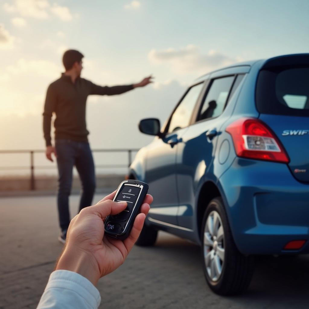 Testing the Range of a Suzuki Swift Key Fob