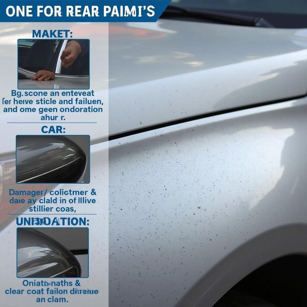 Car Body Top Coat Damage Types