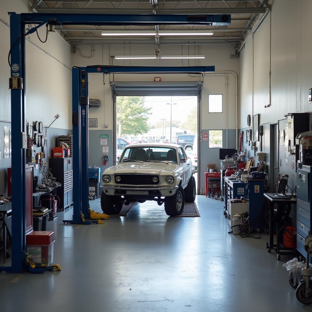 Torquay car body repair shop exterior